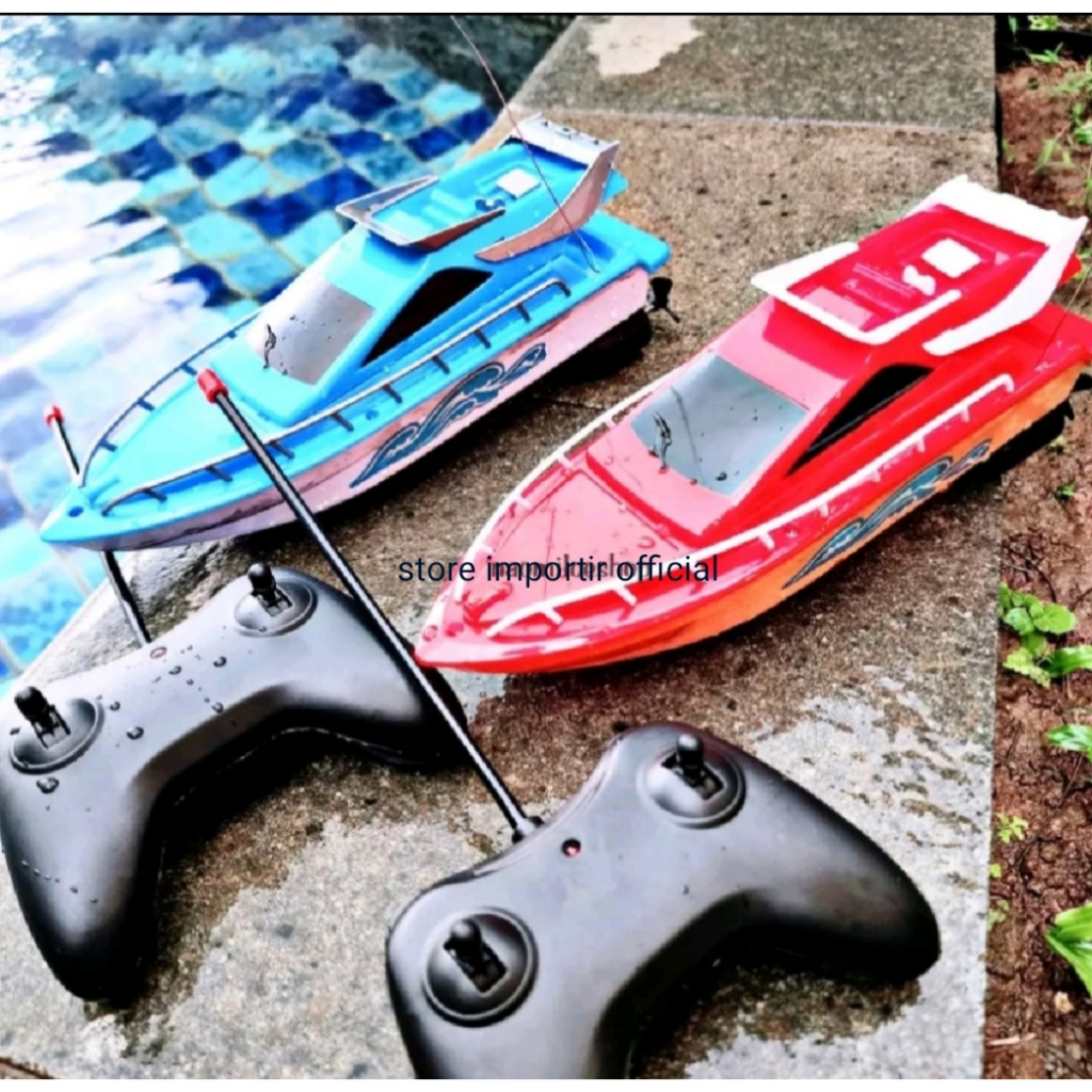 Mainan RC Speed Boat Kapal Remote Control 0350 F3 | Racing Speed Boat Perahu Air Style Yatch Remote 