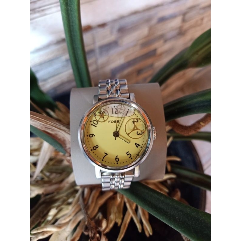 JAM TANGAN FOSSIL AIR KUNING LEMON