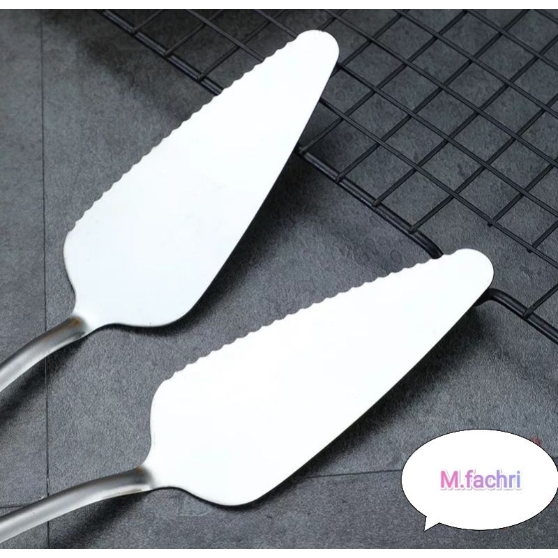 spatula pizza cake slicer spatula kue stainless