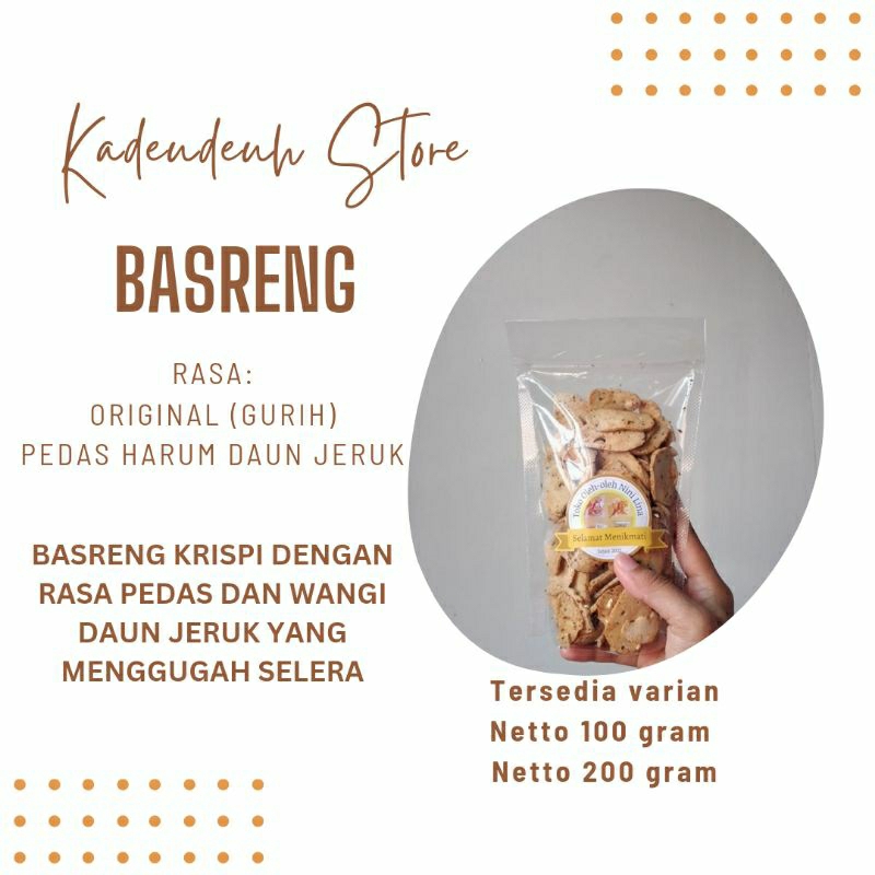 

BASRENG KRIUK ORIGINAL DAN BUMBU DAUN JERUK CEMILAN HOMEMADE