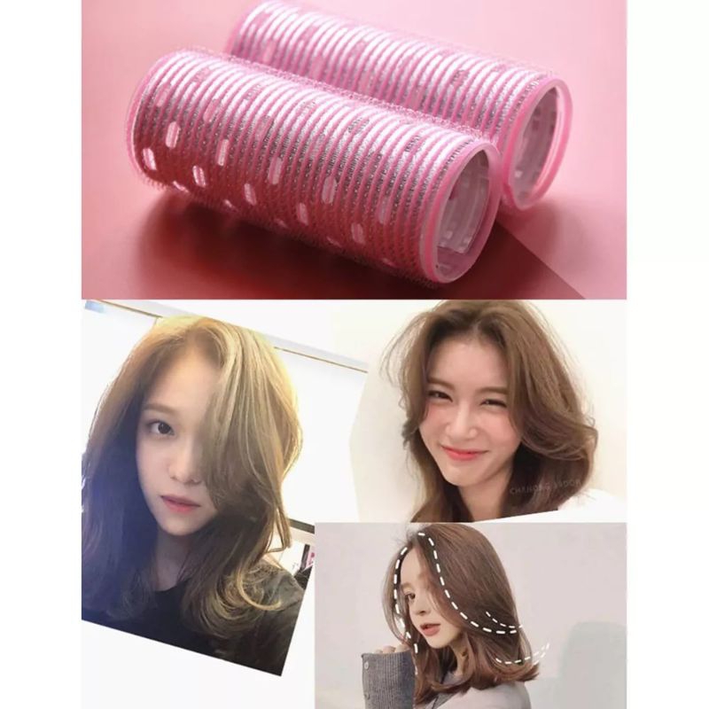 Roll Rambut Keriting Curly Rol Rambut Gulungan Rambut Poni Hair Curler