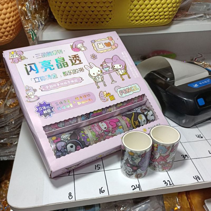 

ECER 2 PCS STIKER ROL MELODI / MOMO