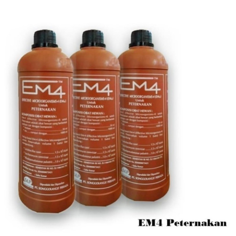 EM4 Peternakan 1 Liter Probiotik Cair untuk Ternak Unggas dan Ruminansia