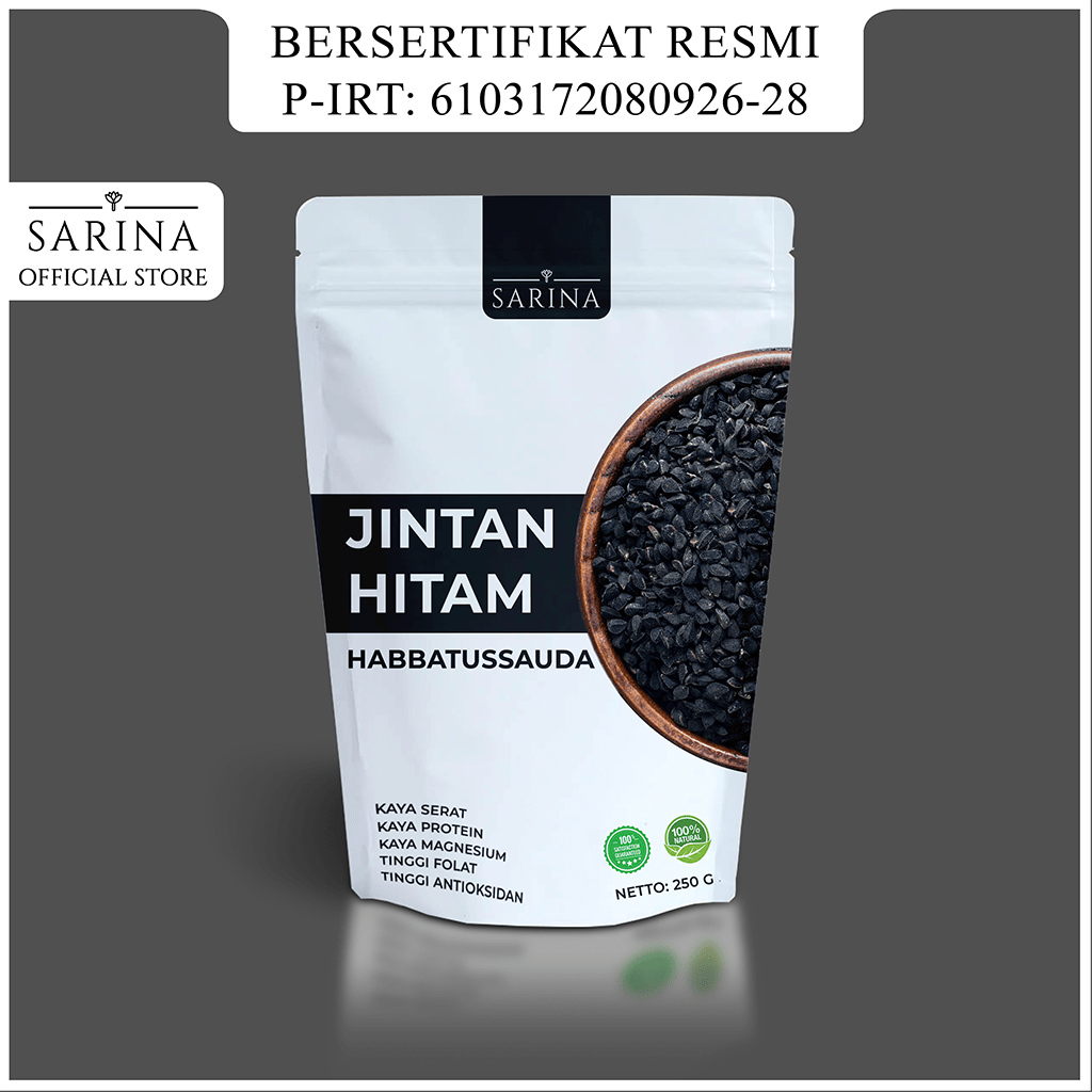 Habbatussauda 250Gram Jintan Hitam Original Premium