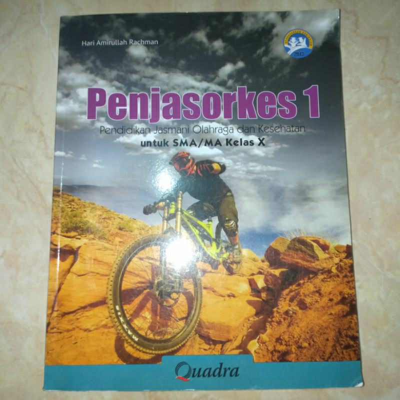 BUKU PENJASKES KELAS 1 SMA/MA KELAS 1 QUADRA