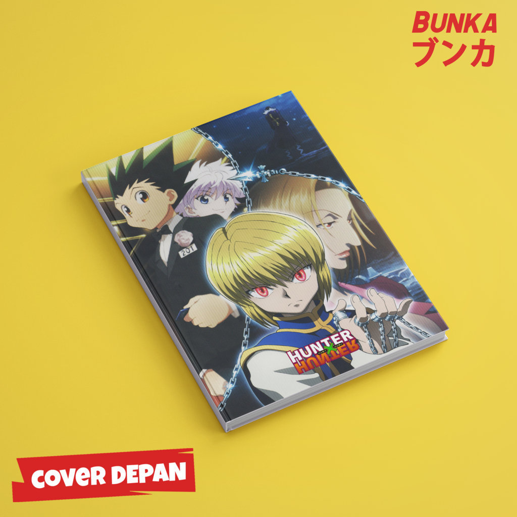 

Note Book Anime Hunter x Hunter Genei Ryodan Arc D Hardcover A5 Buku Tulis Catatan Notes Agenda Planner Jurnal vintage buku catatan story book kado anniversary valentine cowok cewek murah