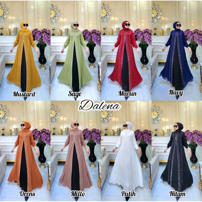 Gaun Daleena Original Butik