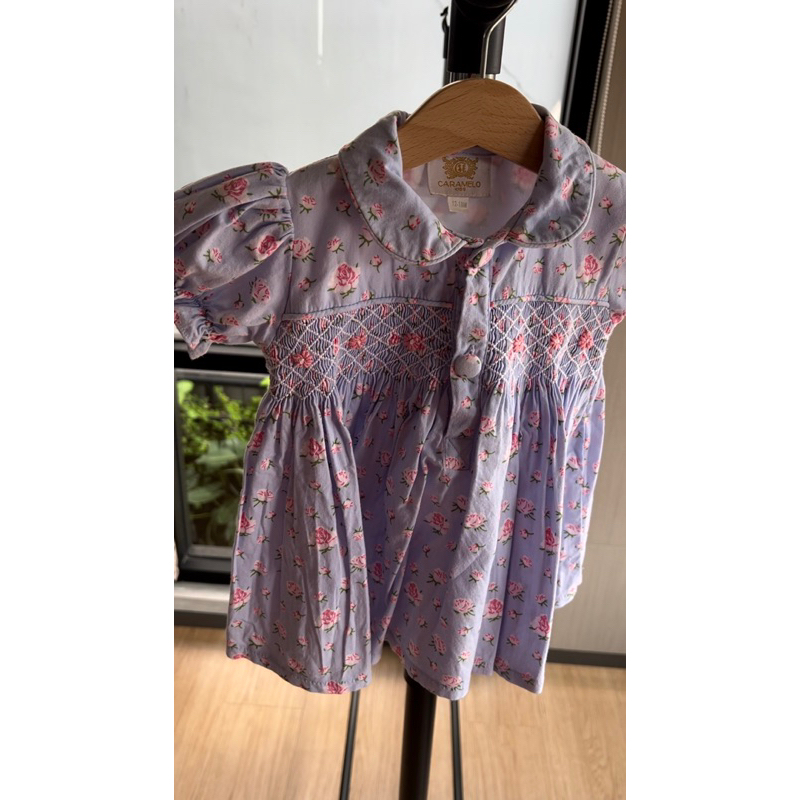 Caramelo Spanish Hand Smocked Set