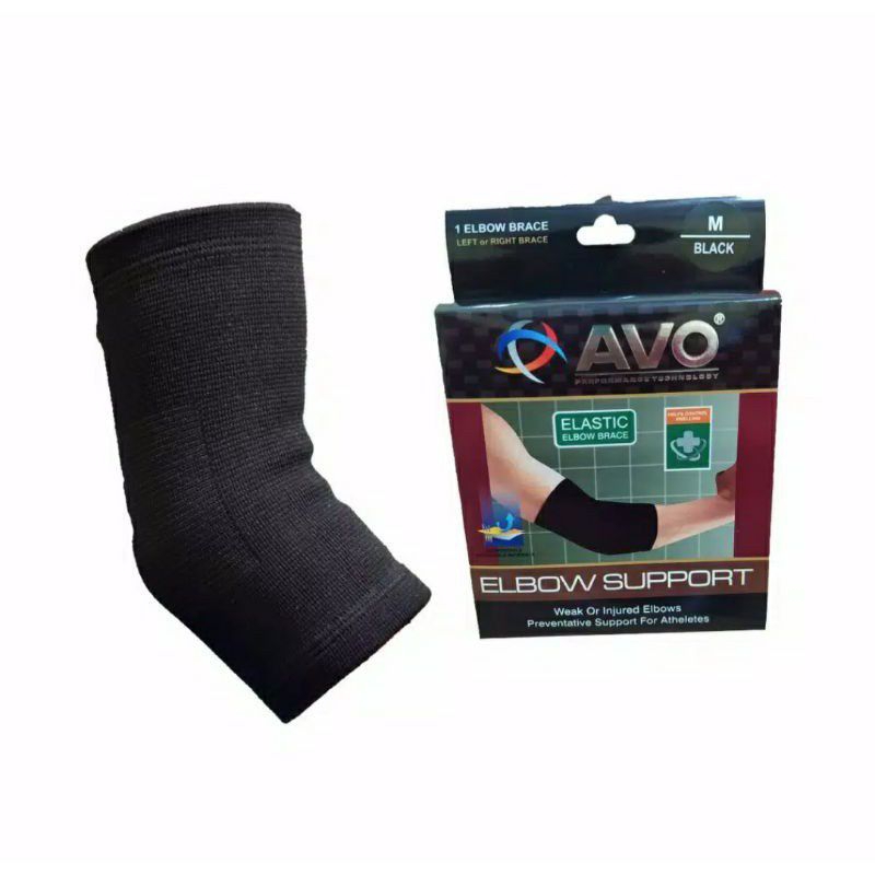 Elbow support deker siku tangan lengan tebal original avo