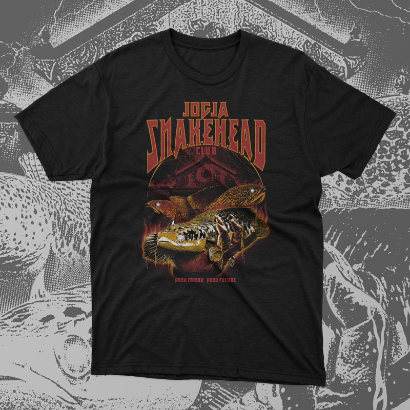TSHIRT JOGJA SNAKEHEAD CLUB OFFICIAL