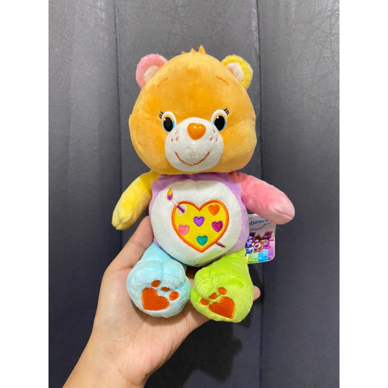 Boneka Karakter Care Bears Work Of Heart Bear Size 26cm Original / Boneka Work Of Heart Care Bears O