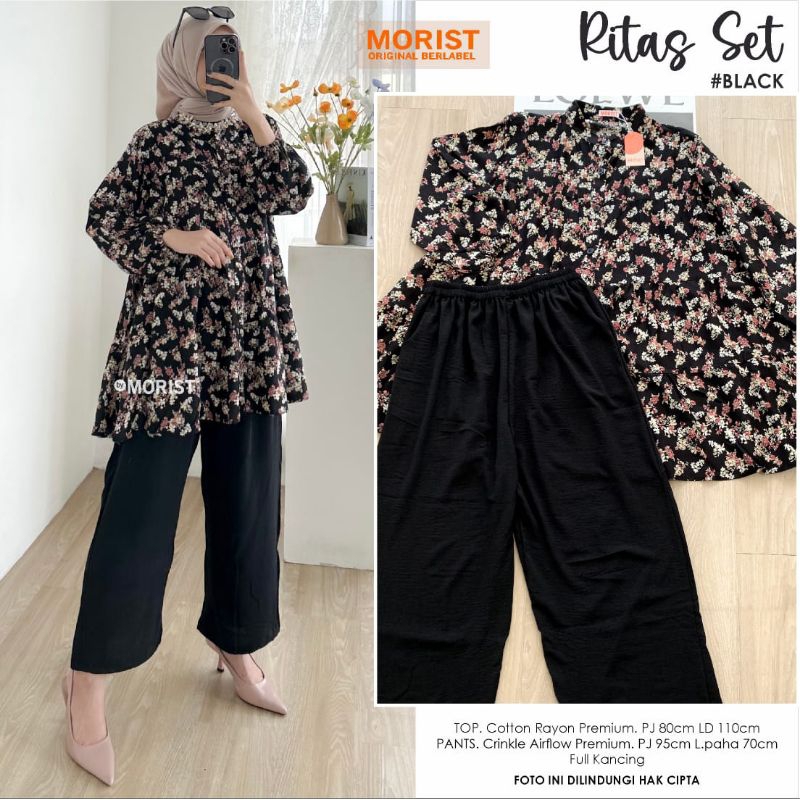 Set Setelan Wanita Motif Kombinasi Original Morist &quot;Part 1&quot; [Ribsi Binso Lesis Feira Loria Maru Kifia Cisea Rotia Lerio Itma Fiasa Ilona Fiona Gioca Lucio Lafan Okia Bunaf Lera Himsa Gimpi Giaca Filsa Lalpi Jenar Silse Tresa Fioli Sioca]