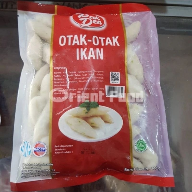 

Otak Otak Ikan Pakden 500gr