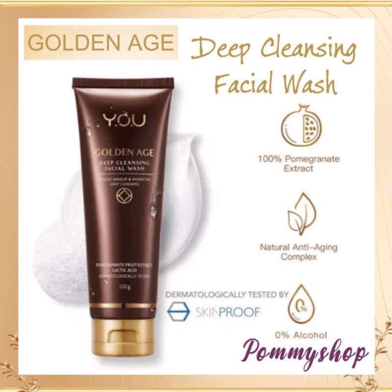 Kosmetik You Golden Age Pembersih Wajah / Deep Cleansing Facial