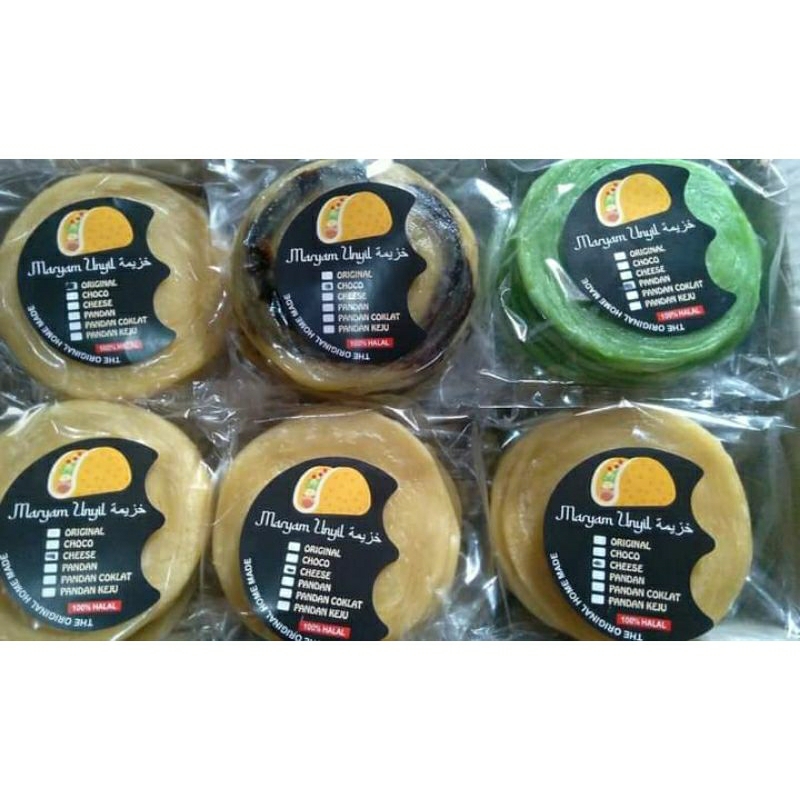 

Roti Maryam Frozen / Roti Maryam Original / Roti CANAI /Frozen Food