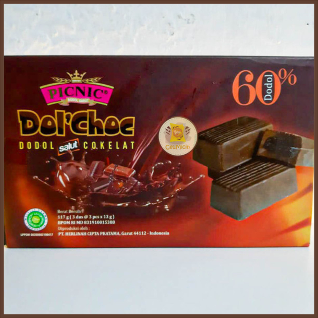 

Dodol Dol'Choc Picnic Cokelat (117gr)