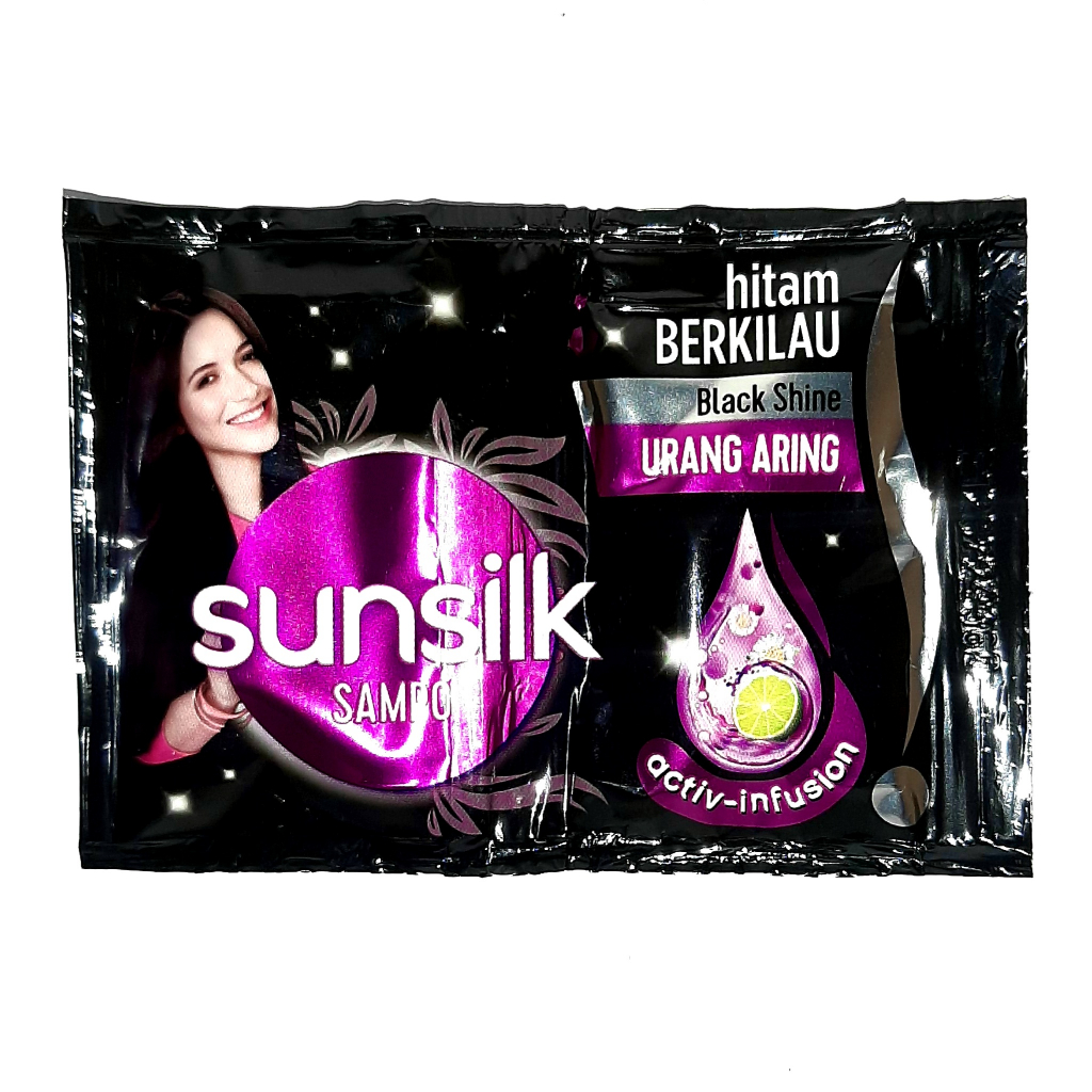 Sunsilk Sampoo Black Shine Sachet 9ml