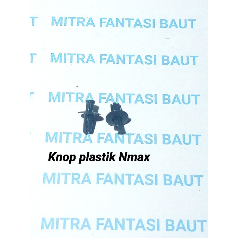(4pc) Baut klip/kip kancing bodi body plastik Rivet motor Yamaha Nmax, Aerox ,lexi