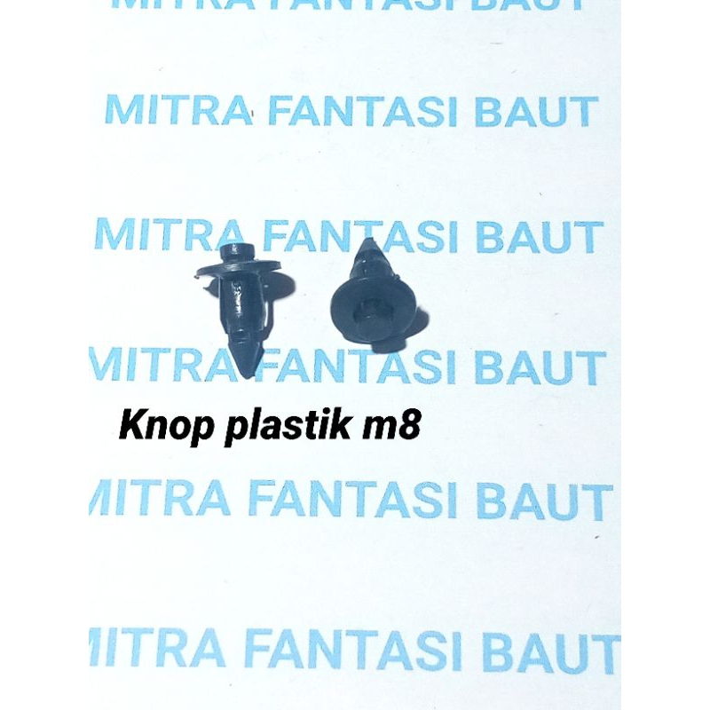 (5pc) Baut kip/klip kancing klip plastik bodi Motor m8 Universal