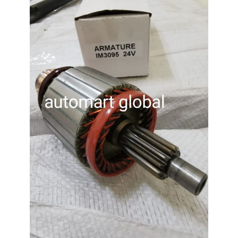 amature angker dinamo starter Mitsubishi canter ps125 ps110 ps135 ragasa