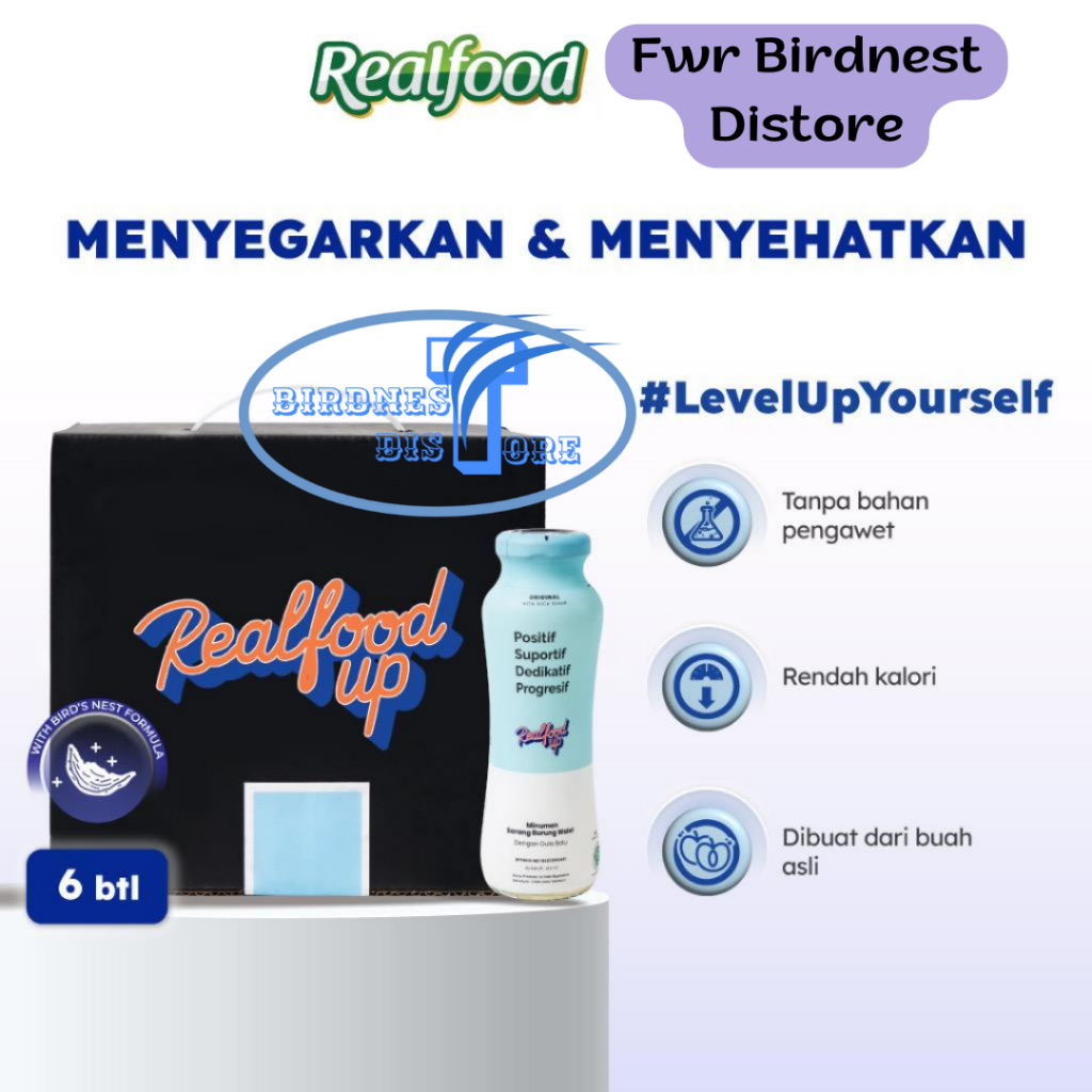 

Realfood Up Original 6 Botol