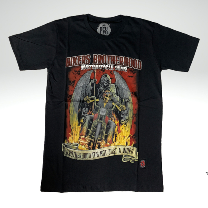 Deuleu - T shirt Original bikers brotherhood - kaos motor - T-shirt motor - BBMC - Reaper