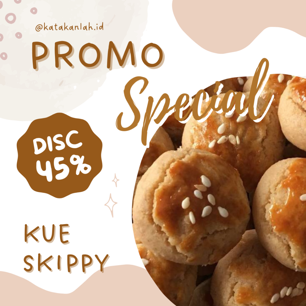 

KUE KERING SKIPPY [250GR] SPESIAL HOMEMADE (BEST SELLER)