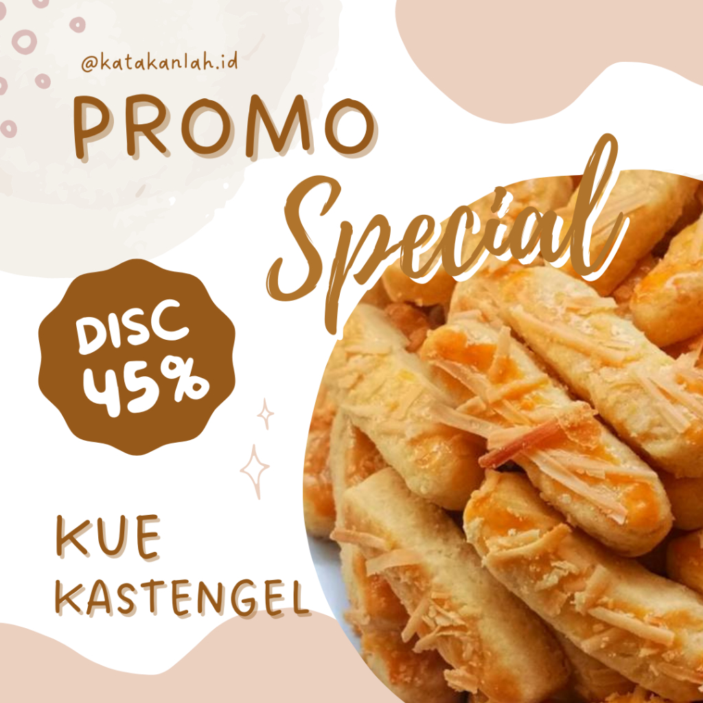 

KUE KERING KASTENGEL [500GR] SPESIAL HOMEMADE (BEST SELLER)