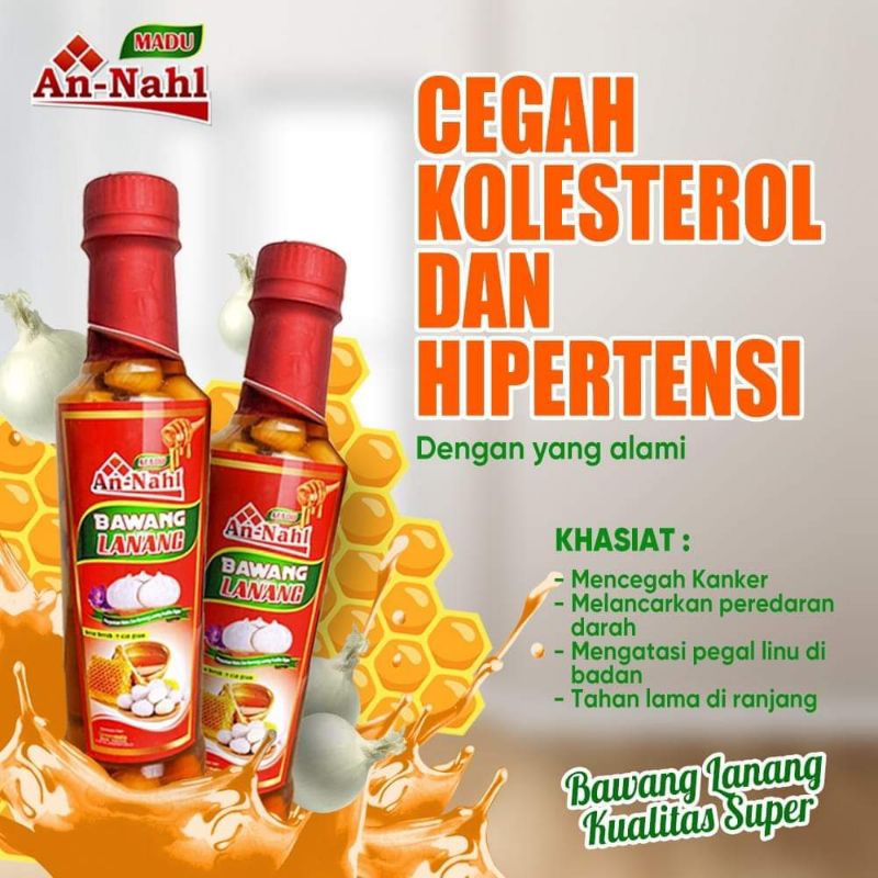 MADU BAWANG LANANG AN NAHL 450GRAM
