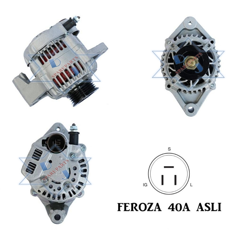 DINAMO AMPERE DAIHATSU ALTERNATOR FEROZA ASLI