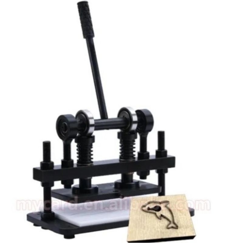 Mesin Plong Press Pola Bahan Kulit/ Kain/ Kertas/ Plastik/ Mika High Quality
