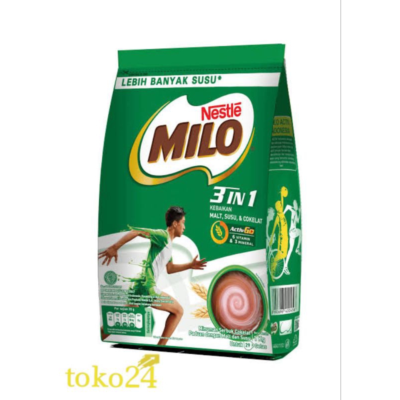 

Milo 3in1 Activ-Go Pouch 1 kg