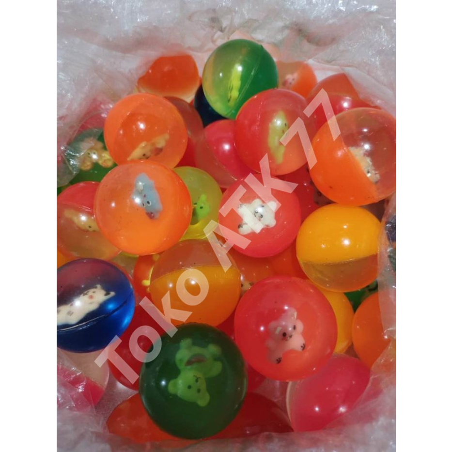 Bola Bekel Karet Uk kecil  Permainan Tradisional