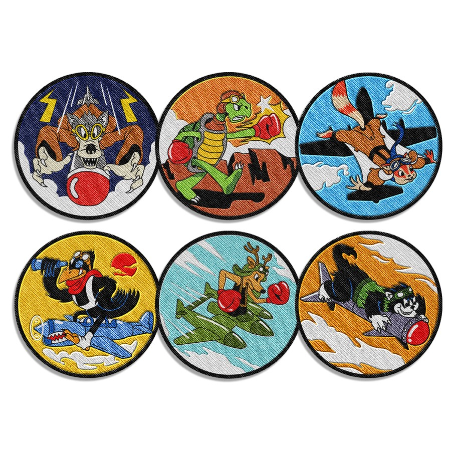 Jackersfield Patrol Flight Jacket Patch Emblem Jaket Patrol Flight