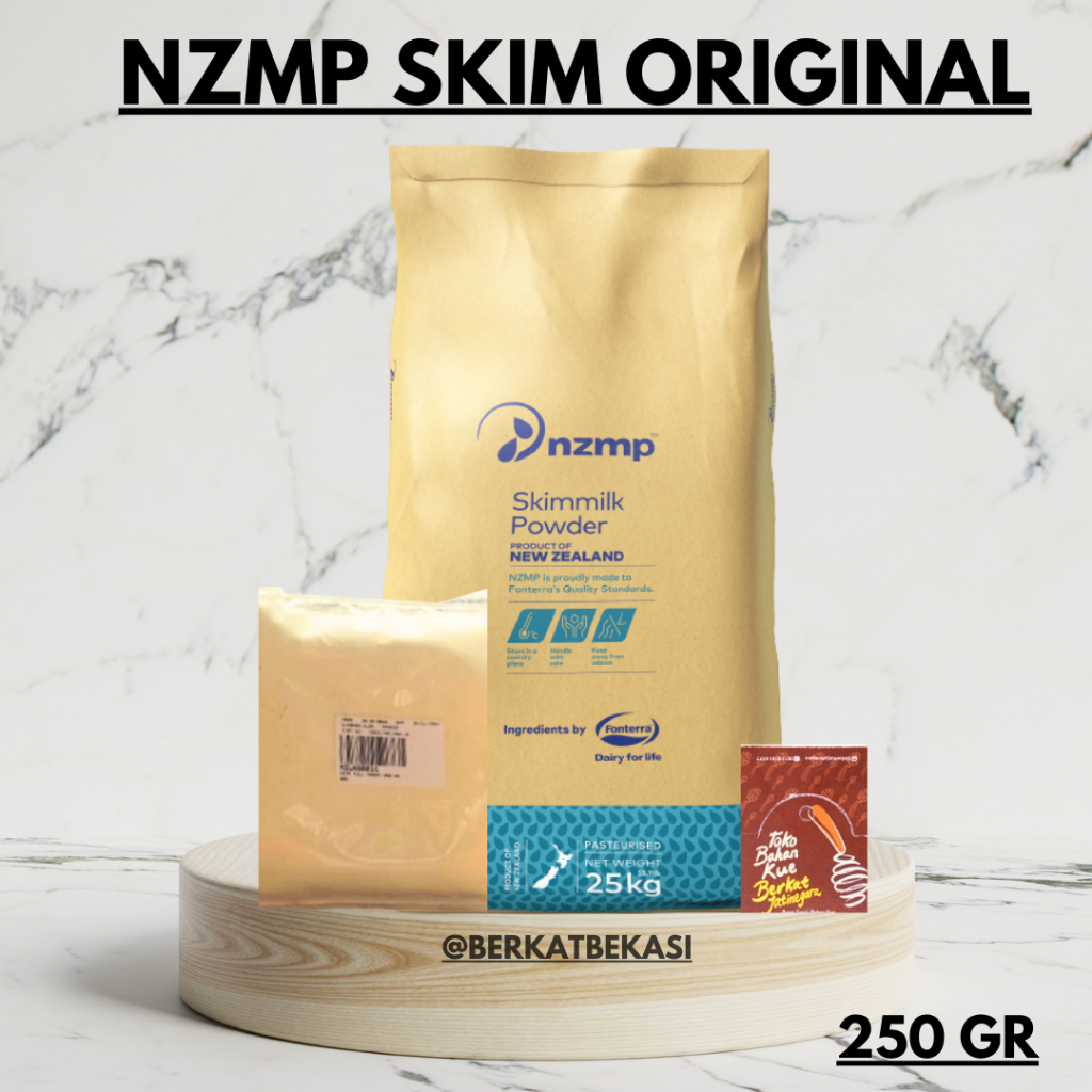 SUSU BUBUK NZMP SKIM ORIGINAL / NZMP SKIM MILK POWDER/250 GR