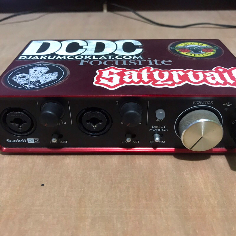 soundcard focusrite 2i2 2nd gen