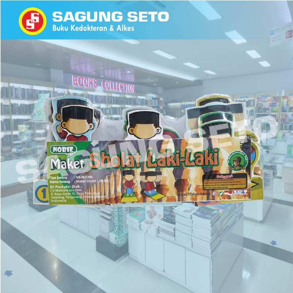 MAKET 2D SHOLAT LAKI-LAKI /MAKET SHOLAT LAKI-LAKI /MAINAN EDUAKSI ANAK