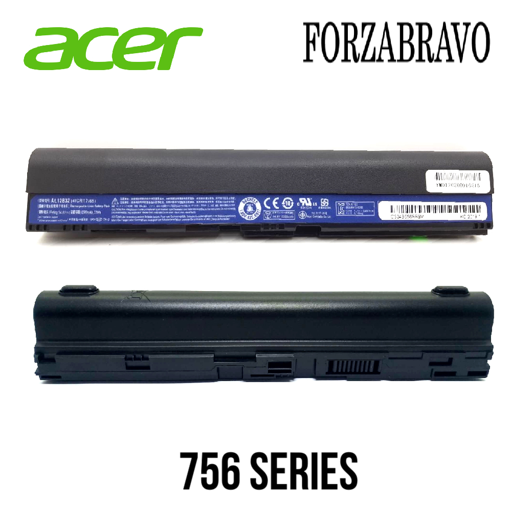 Baterai Battrey Batre Laptop ACER AL12B32 AL12X32 AL12A31 AL12B31 Bergaransi