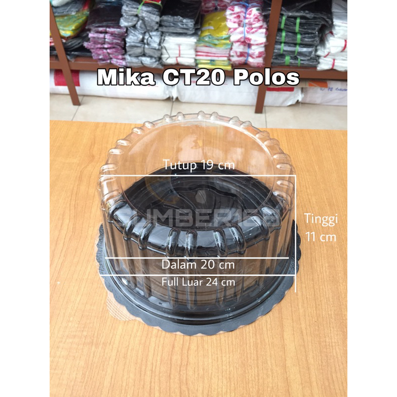 [10pcs] CAKE TRAY 20 POLOS | MIKA CT 20 SEKAT | MIKA NASI KUNING | MIKA TUMPENG MINI