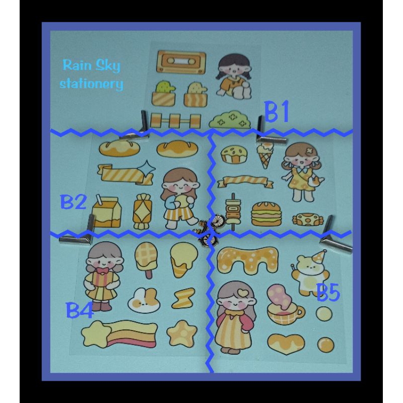 

stiker momo eceran series B / stiker lucu