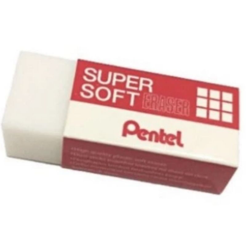 

Penghapus Pentel super soft eraser (1 pcs) / Pentel penghapus kecil super soft eraser/ Setip pentel super soft per pcs