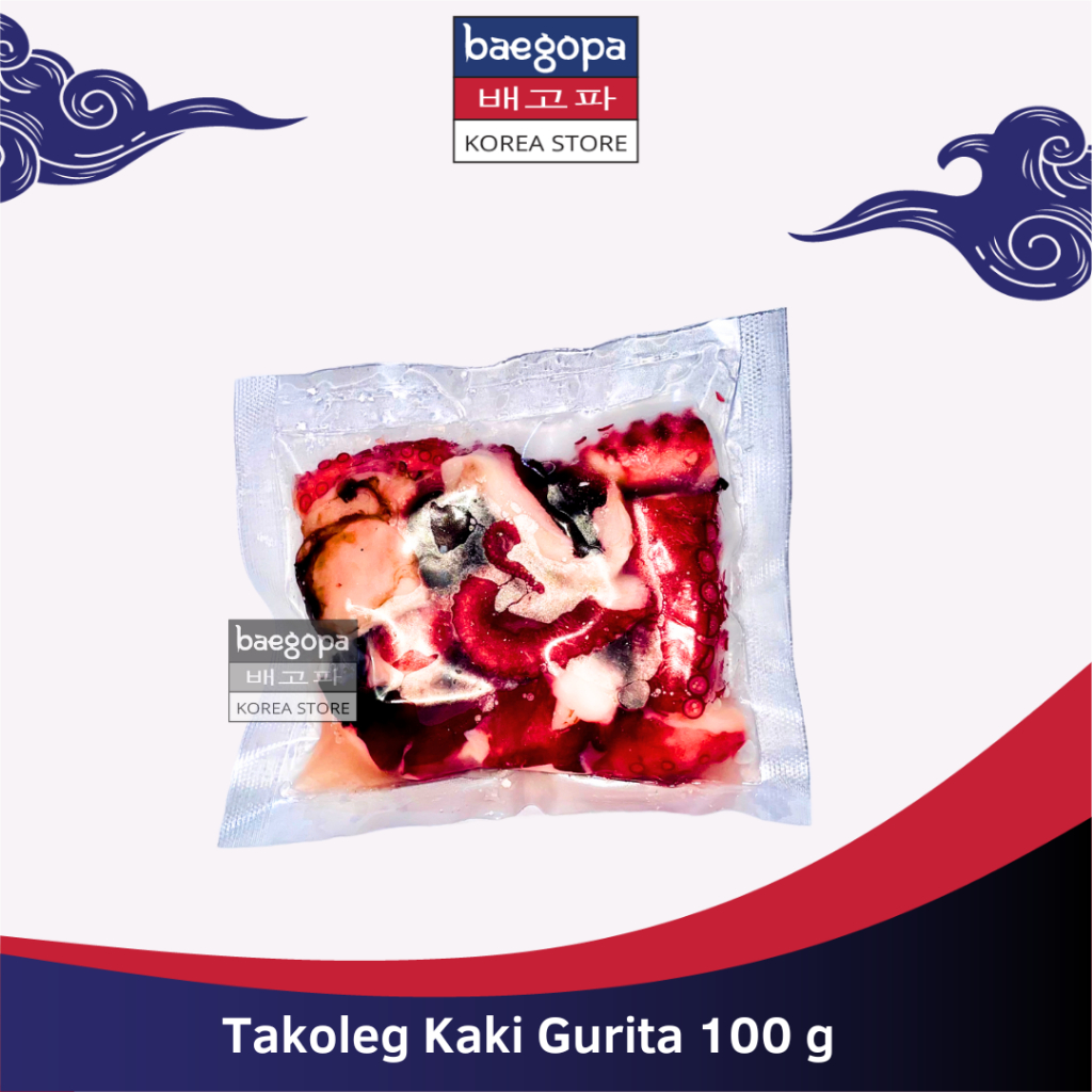 

TAKOLEG Kaki Gurita Potong 100 g │ Boiled Octopus Leg Cut for Takoyaki & Ramenn../// Tako Leg