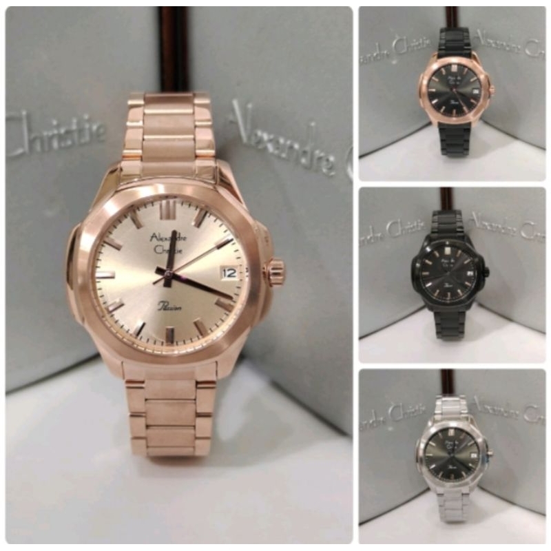 Original Jam tangan wanita Alexandre christie ac2a28/AC 2A28 LD