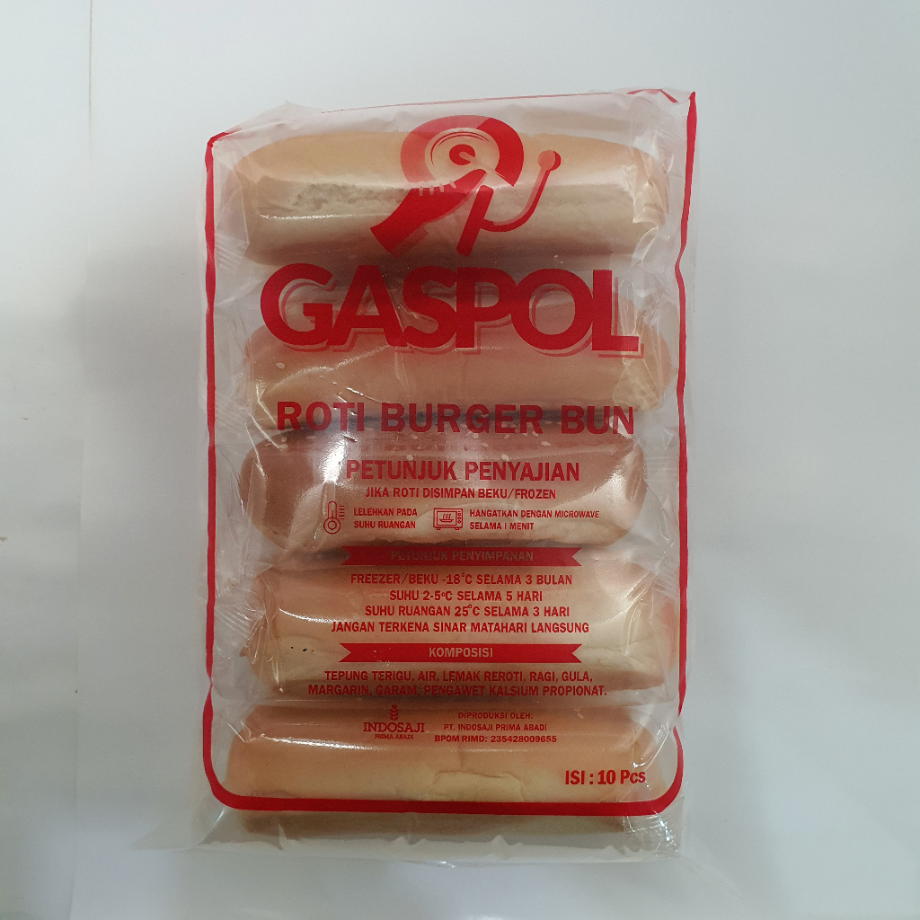 

ROTI HOTDOG GASPOL HOTDOG ISI 10 ROTI