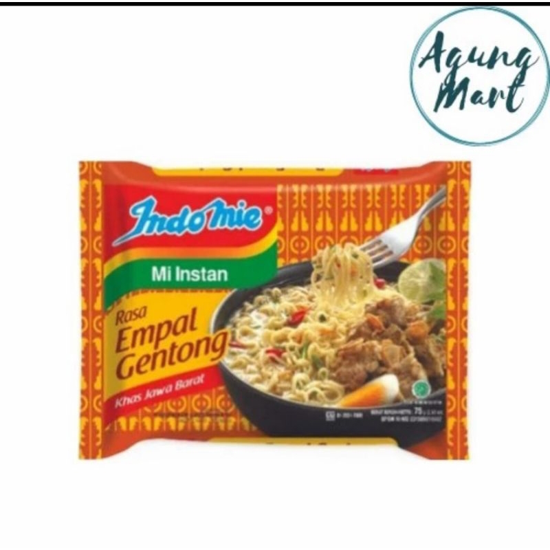 

Indomie Mie Goreng Rasa Empal Gentong 75g