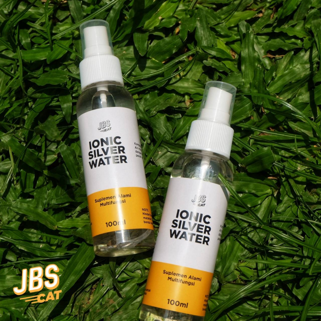 Ionic Silver Water | Air Ion Perak | 20-22 ppm | Obat luka