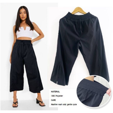 [PROMO] LAPIAF BLACK CULLOTE PANTS