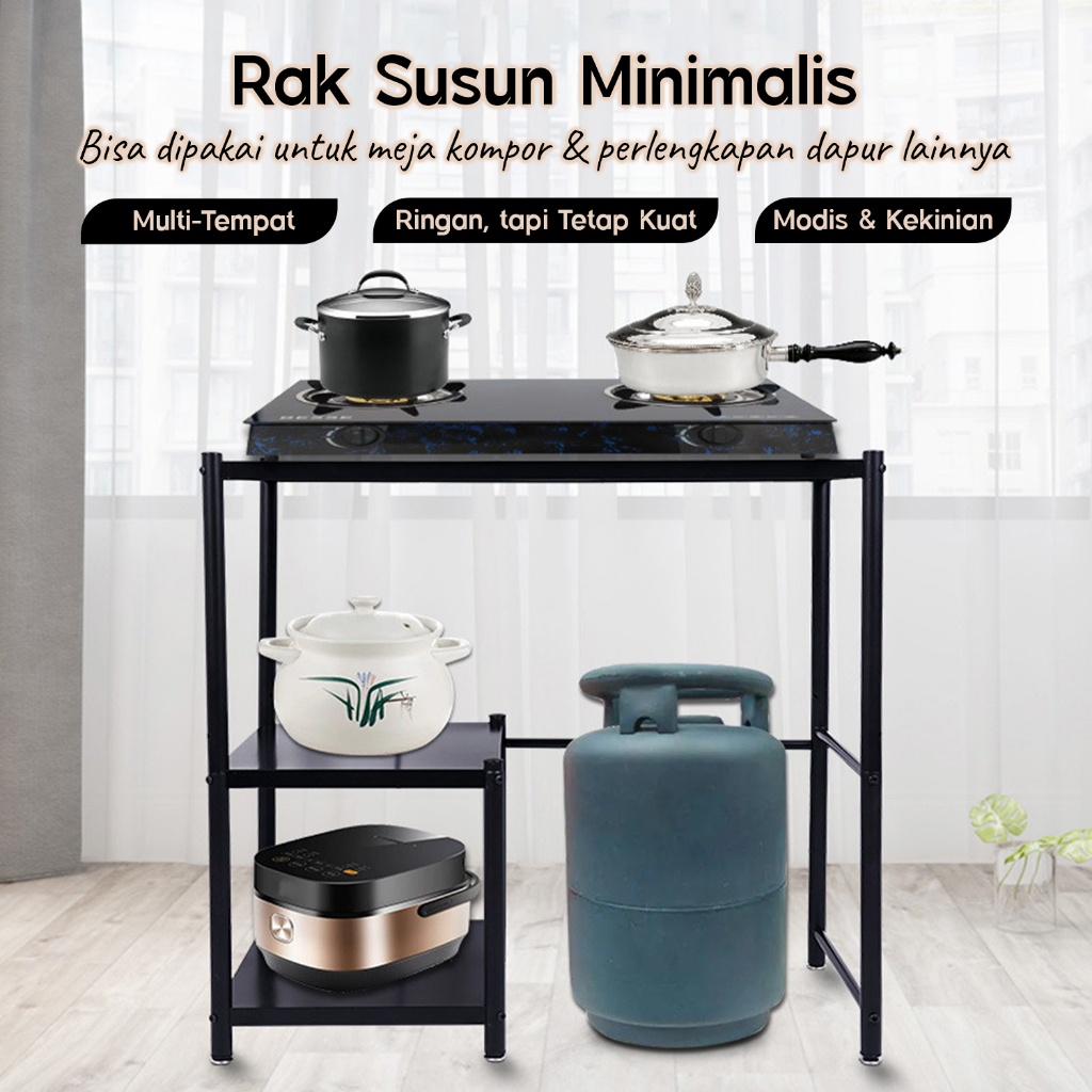 Luxuryparty SK-C / Rak Penyimpanan Rumah Tangga / Rak Dapur / Rak Oven Microwave / Rak Minimalis / M