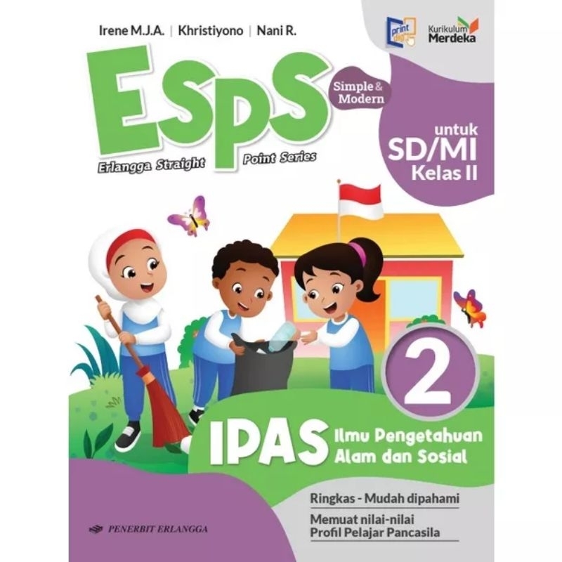 

BUKU ESPS IPAS ERLANGGA SD/MI KLS.2 / KURIKULUM MERDEKA