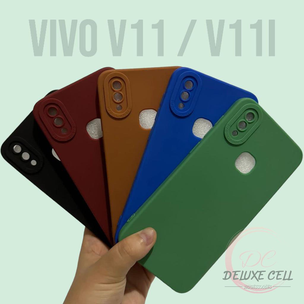 VIVO V11 VIVO V11i VIVO V11 FINGER SoftCase ProCamera Doff Hybrid Pelindung Kamera Case Anti Kotor -